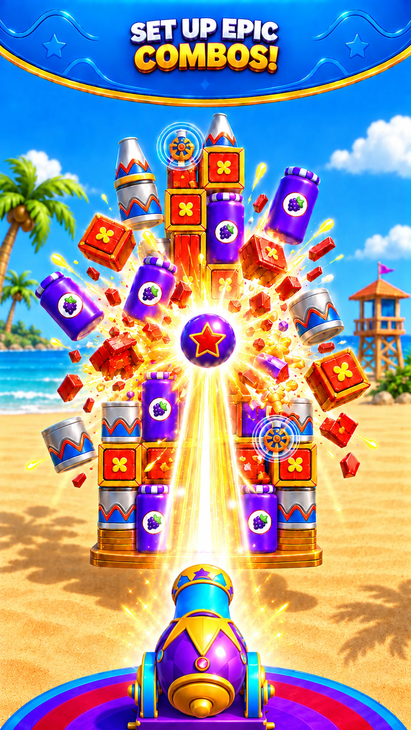Smash Fest! - Royal Puzzle screenshot