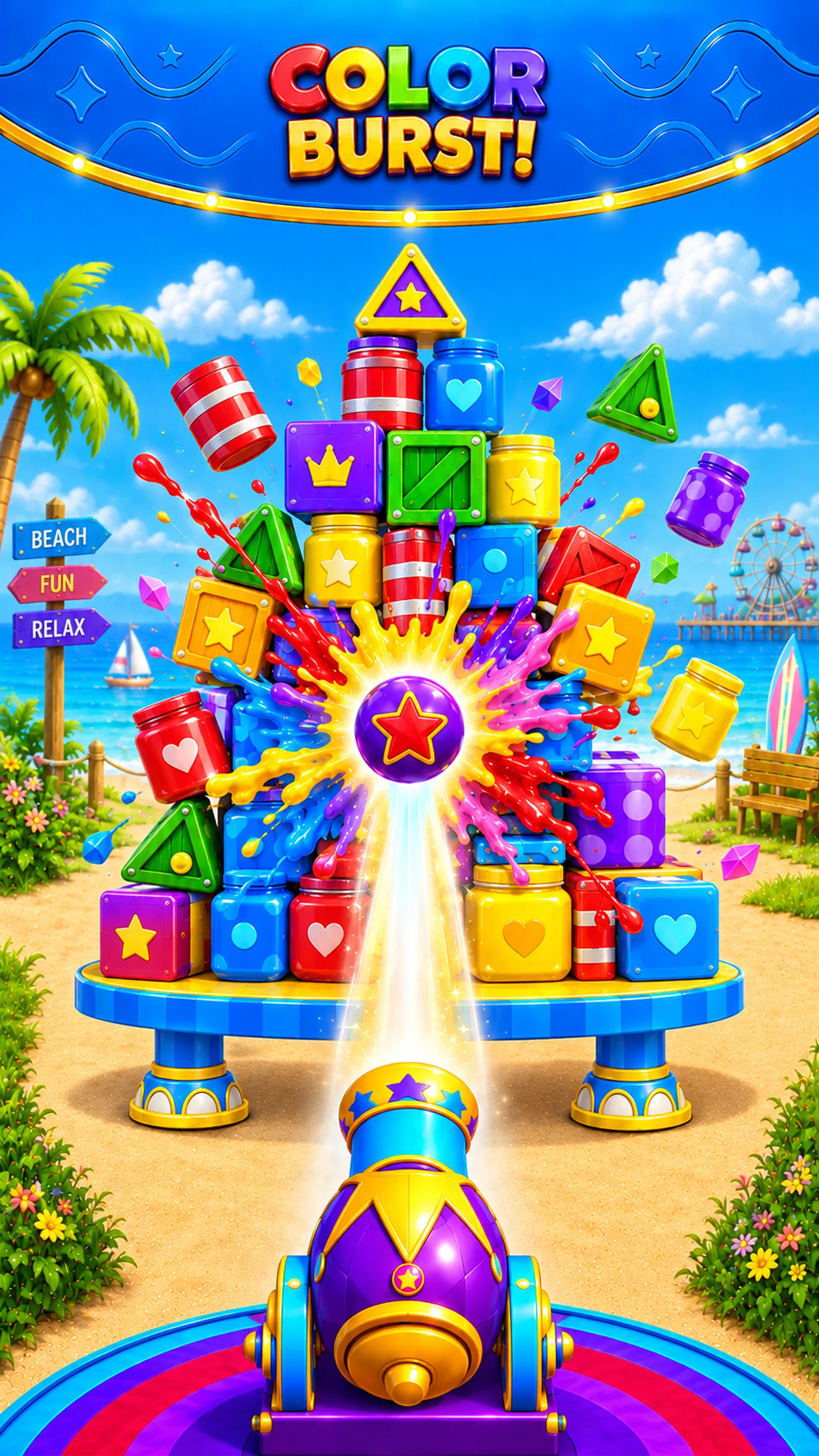 Smash Fest! - Royal Puzzle screenshot